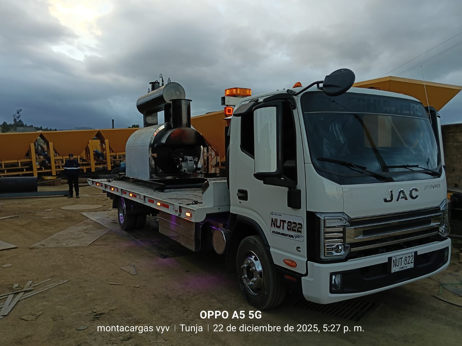 Transporte de Calderas y Maquinaria Pesada