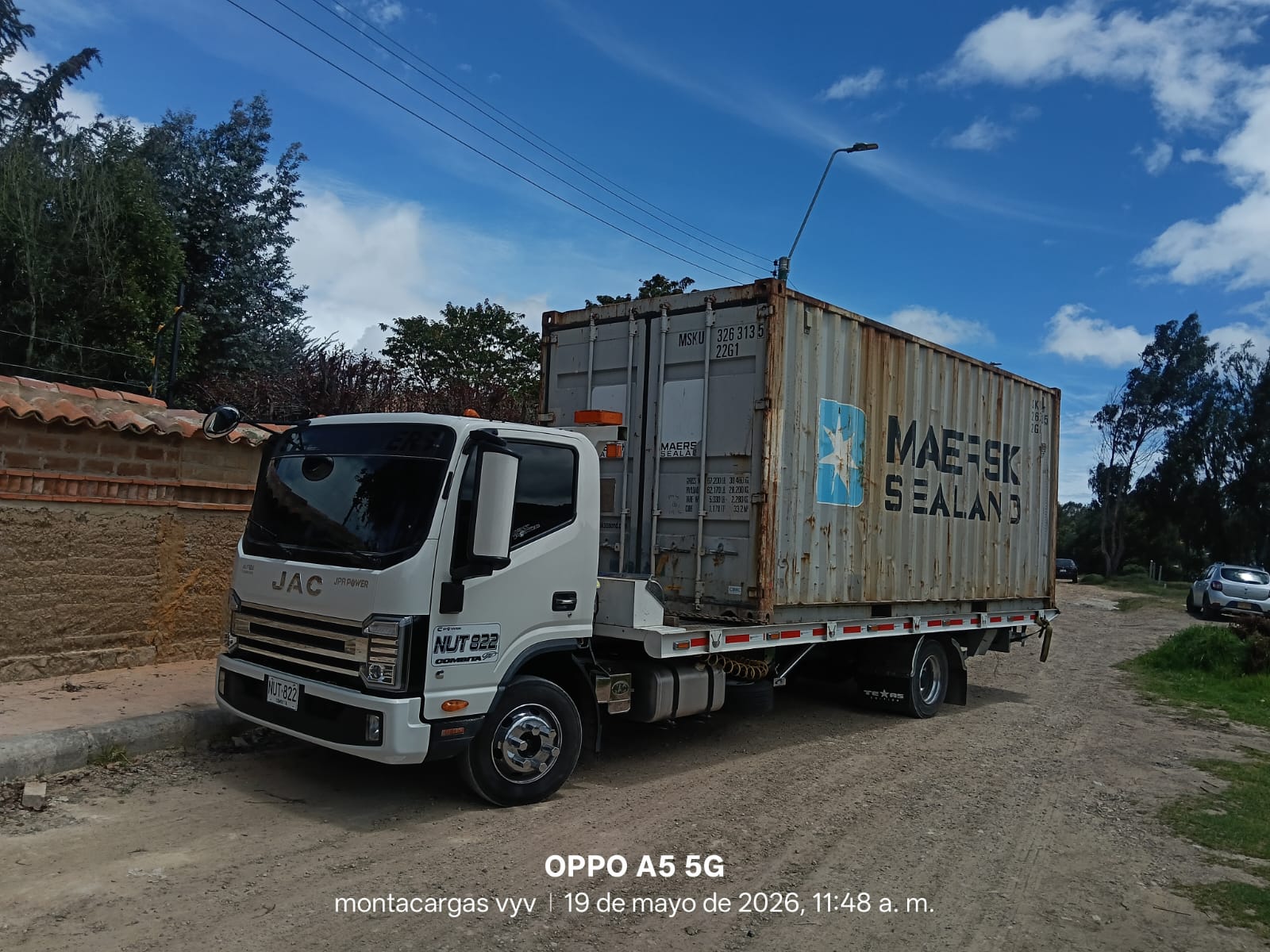 Transporte de Contenedor Marítimo Maersk